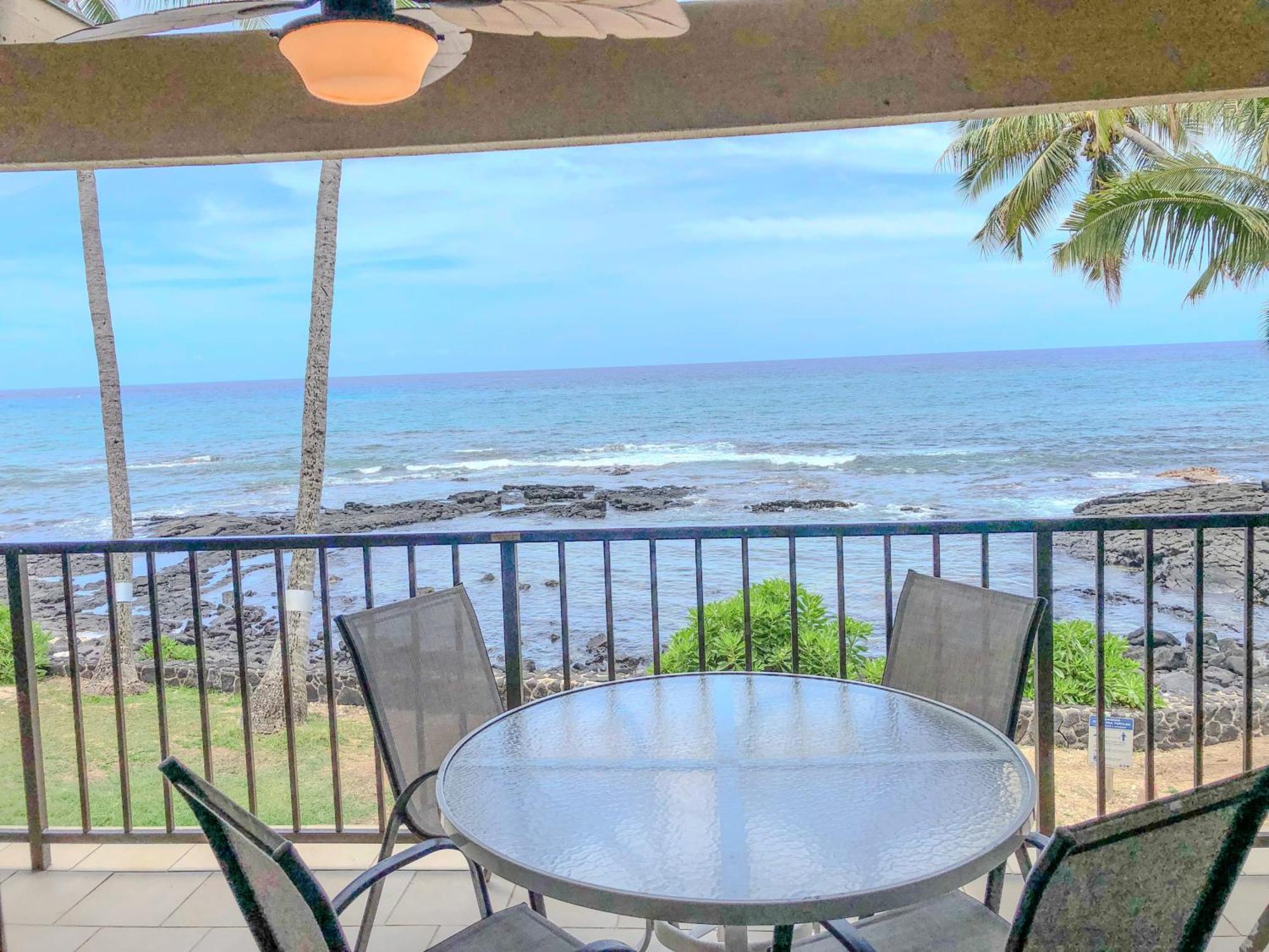 Oceanfront 1 Bedroom 2 Bathroom With Large Lanai - Kona Bali Kai 218 Кайлуа Кона Екстериор снимка